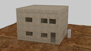 3D model dessert building gaming