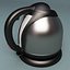 3d model set kettle tea