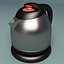 3d model set kettle tea