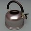 3d model set kettle tea