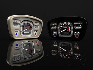 car dashboard ZAZ-Yalta 1961-1969