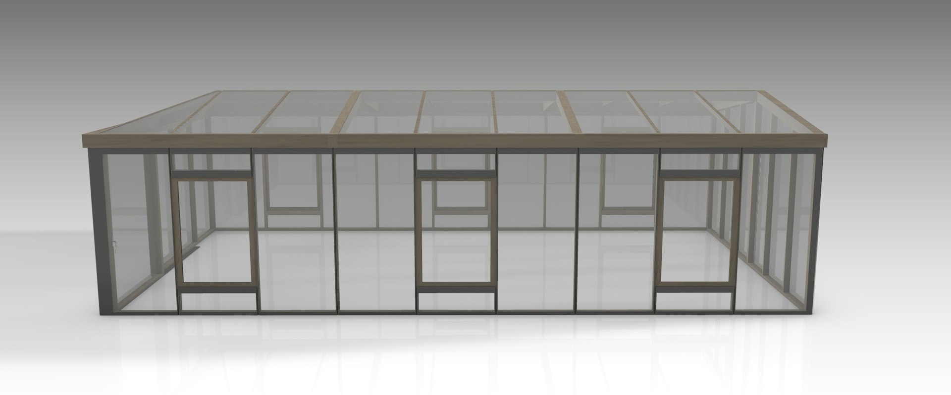 3D conservatory model - TurboSquid 1225052