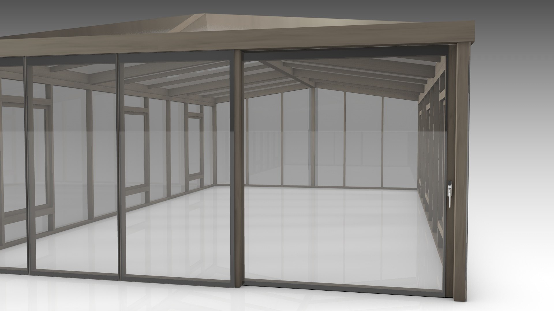 3D conservatory model - TurboSquid 1225052