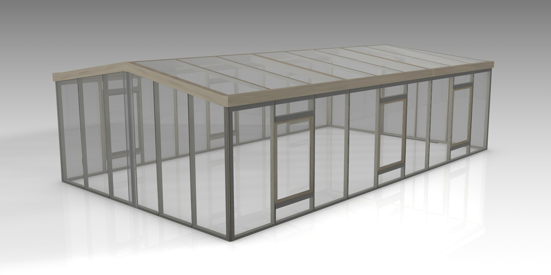 3D conservatory model - TurboSquid 1225052