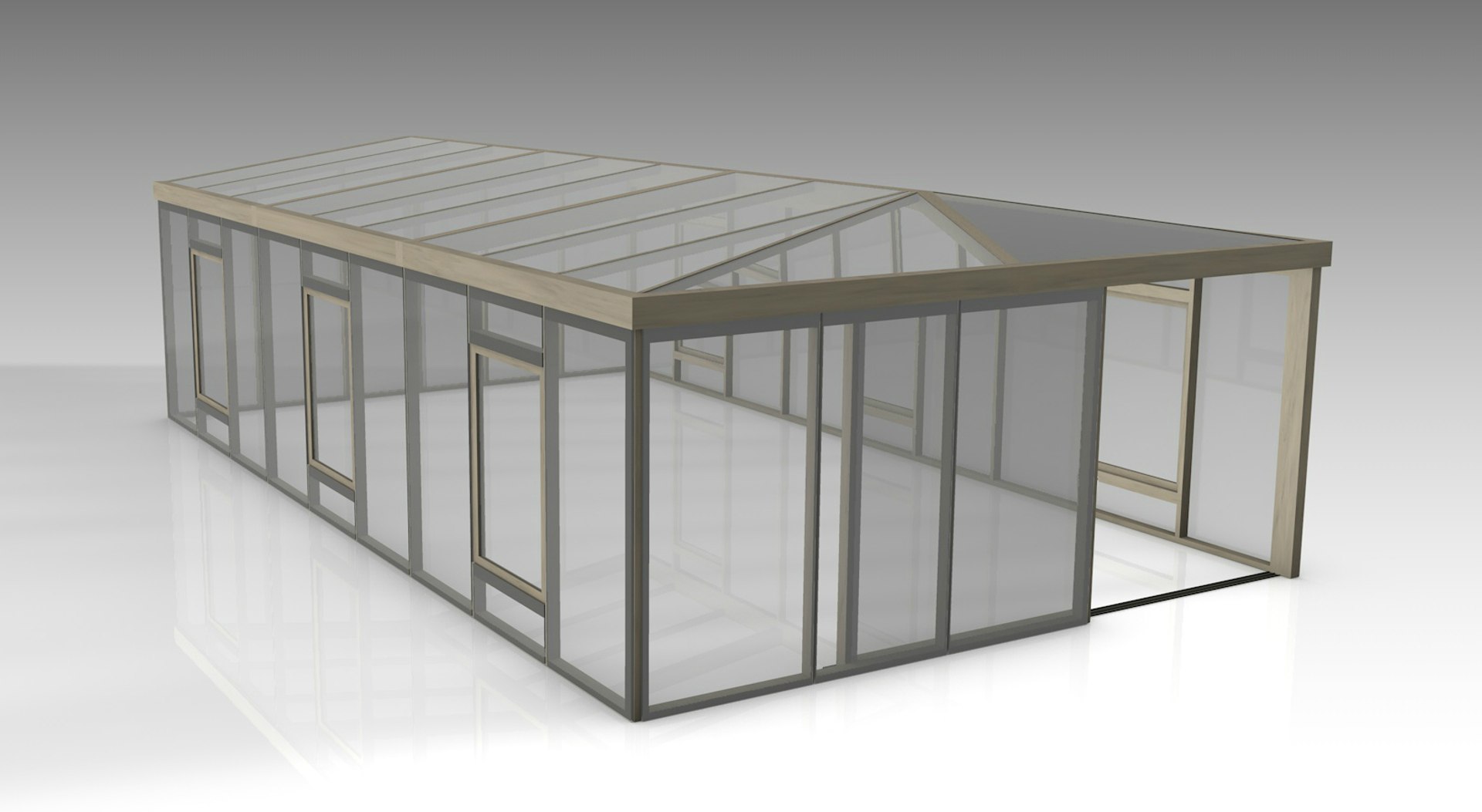 3D conservatory model - TurboSquid 1225052