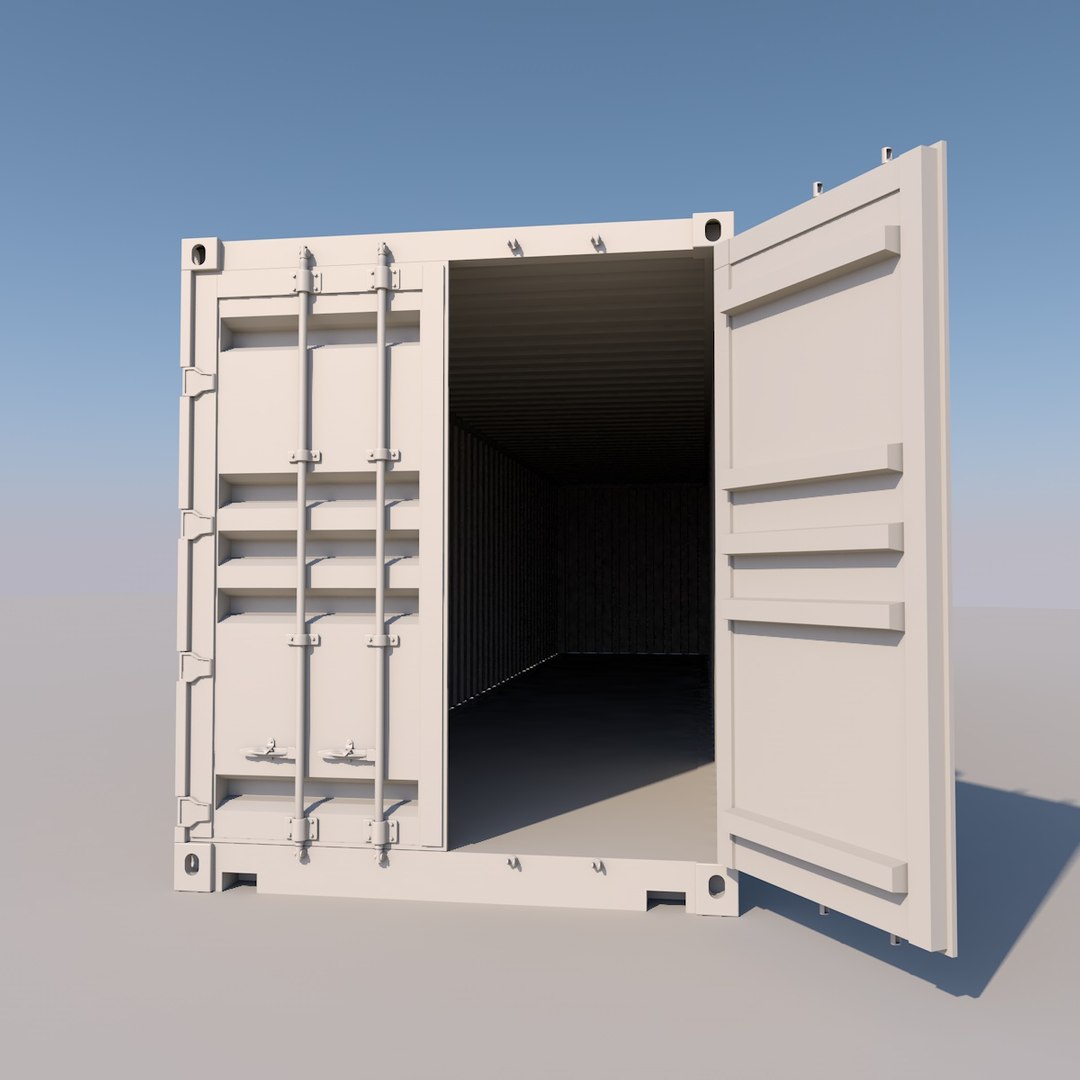 Container 3D model - TurboSquid 1791861