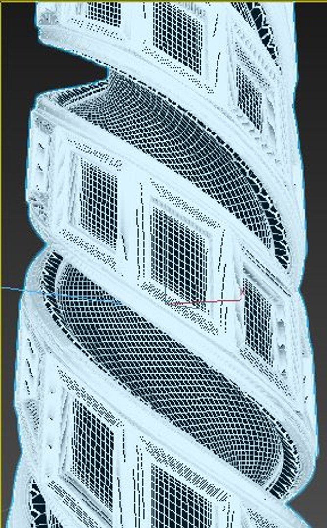 Twisted Column 3D Model - TurboSquid 1548613