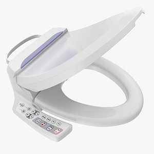 Elongated Smart Bidet Toilet Seat