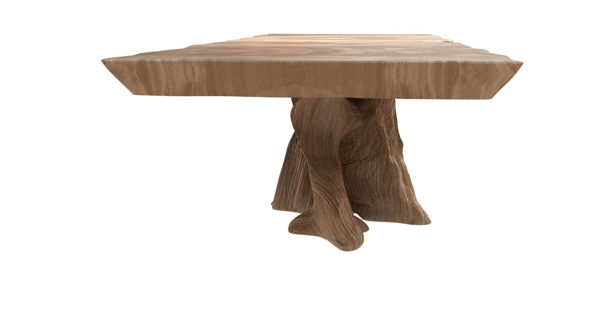 3D Coffee Table Wood Root Model - TurboSquid 2289550