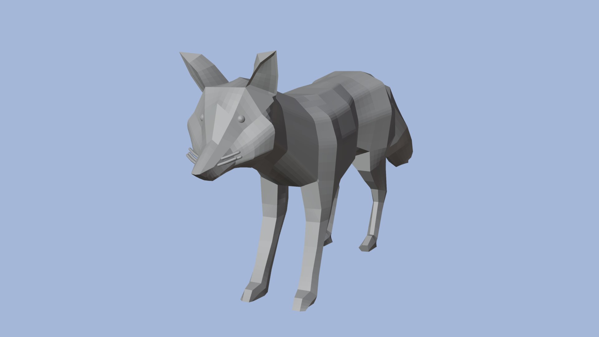 Fox Model - TurboSquid 2220483