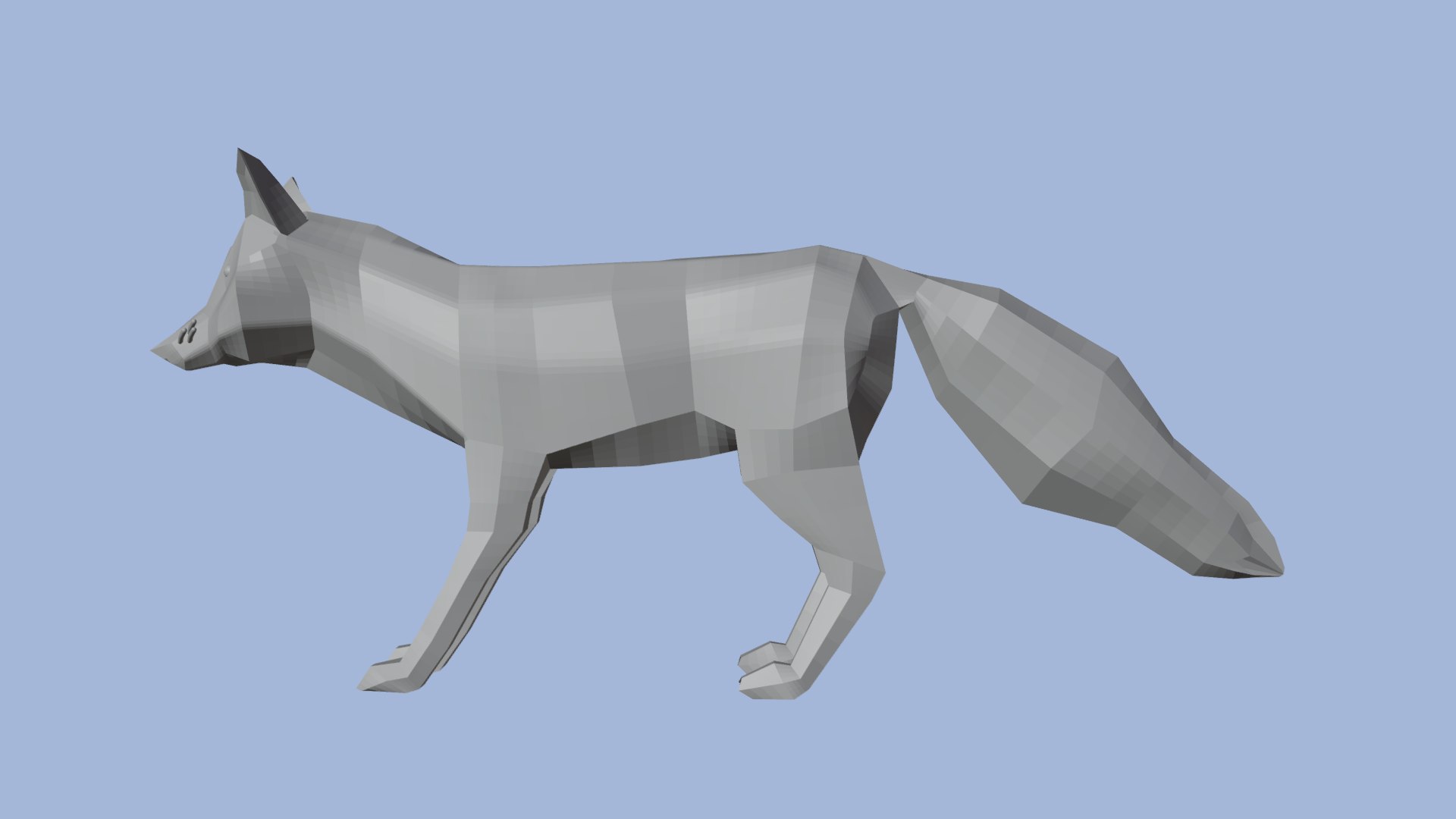 Fox Model - TurboSquid 2220483