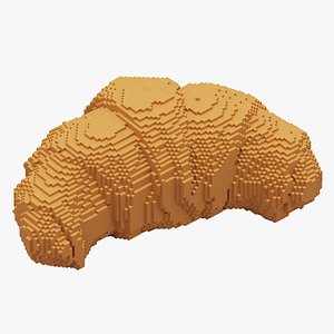 3D Croissant Voxel