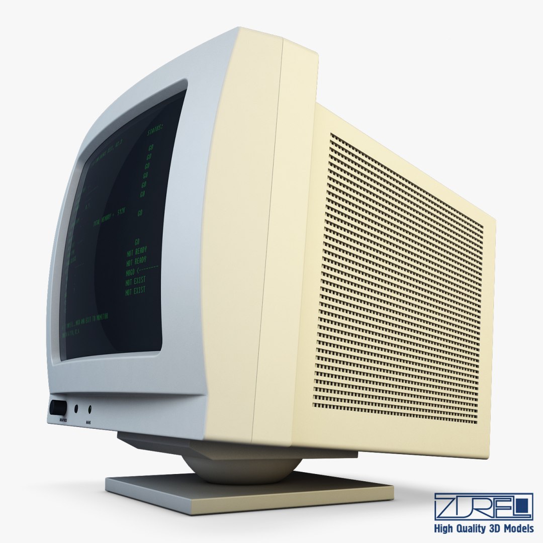 Monitor v 1 3D model - TurboSquid 1211044