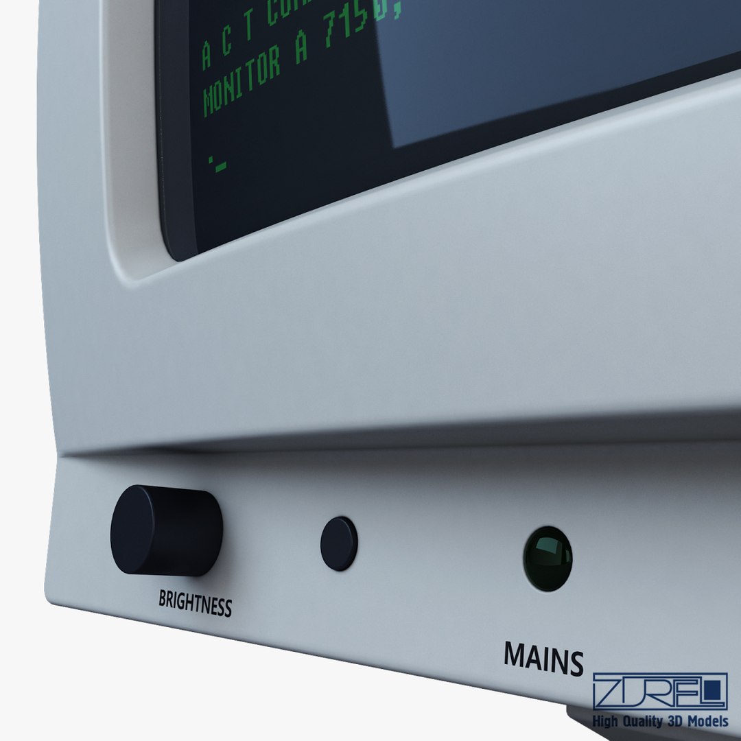 Monitor v 1 3D model - TurboSquid 1211044