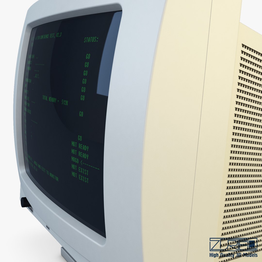 Monitor v 1 3D model - TurboSquid 1211044