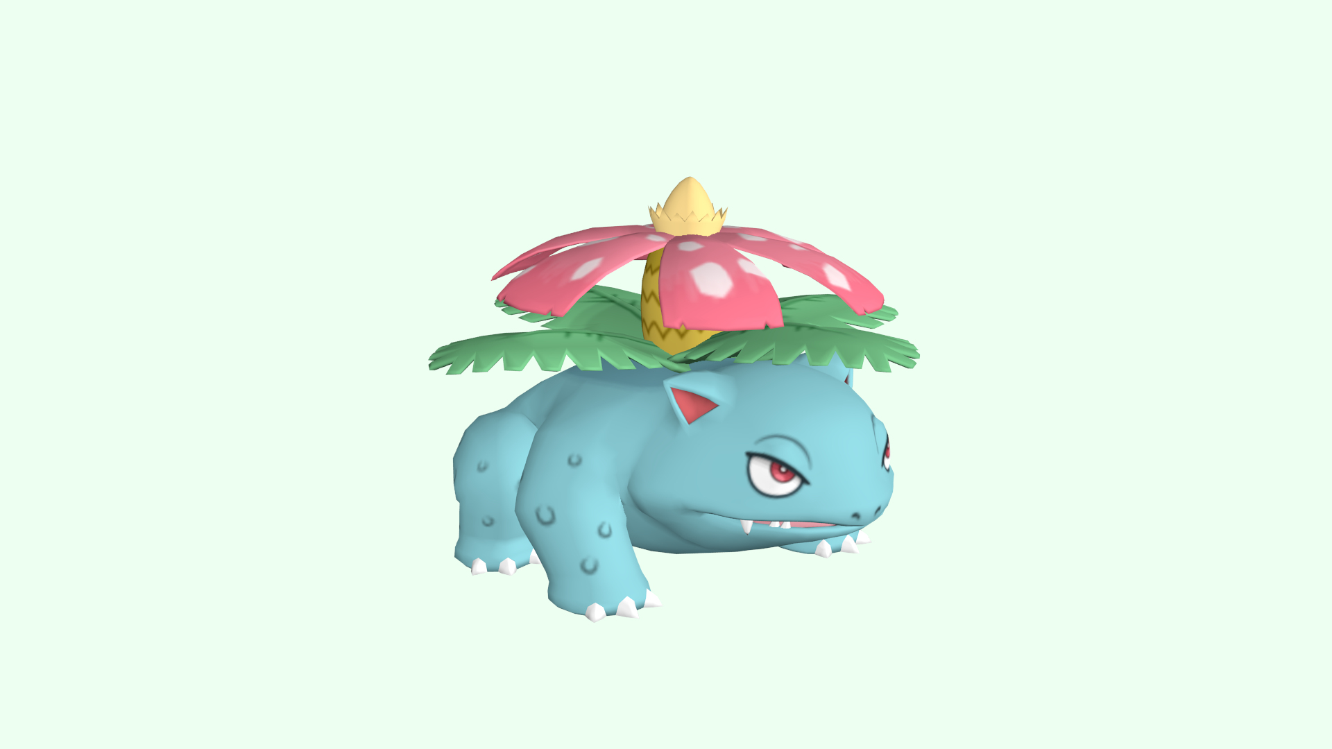 POKEMON VENUSAUR Rigged And Animated Model Game Already With 14 Great ...