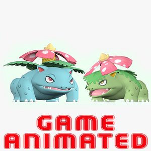 POKEMON VENUSAUR  Animated model game already with 14 great exclusive animations  Lowpoly