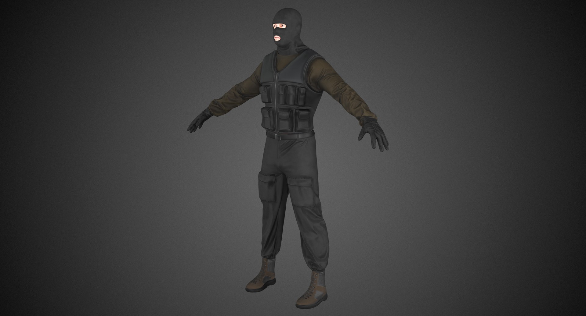 Robber Corona 3D Model - TurboSquid 1226414