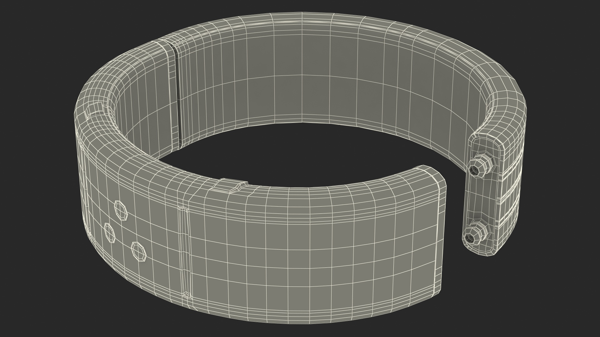 3D Law Enforcement Ankle Bracelet Geosatis Open TurboSquid 1980873