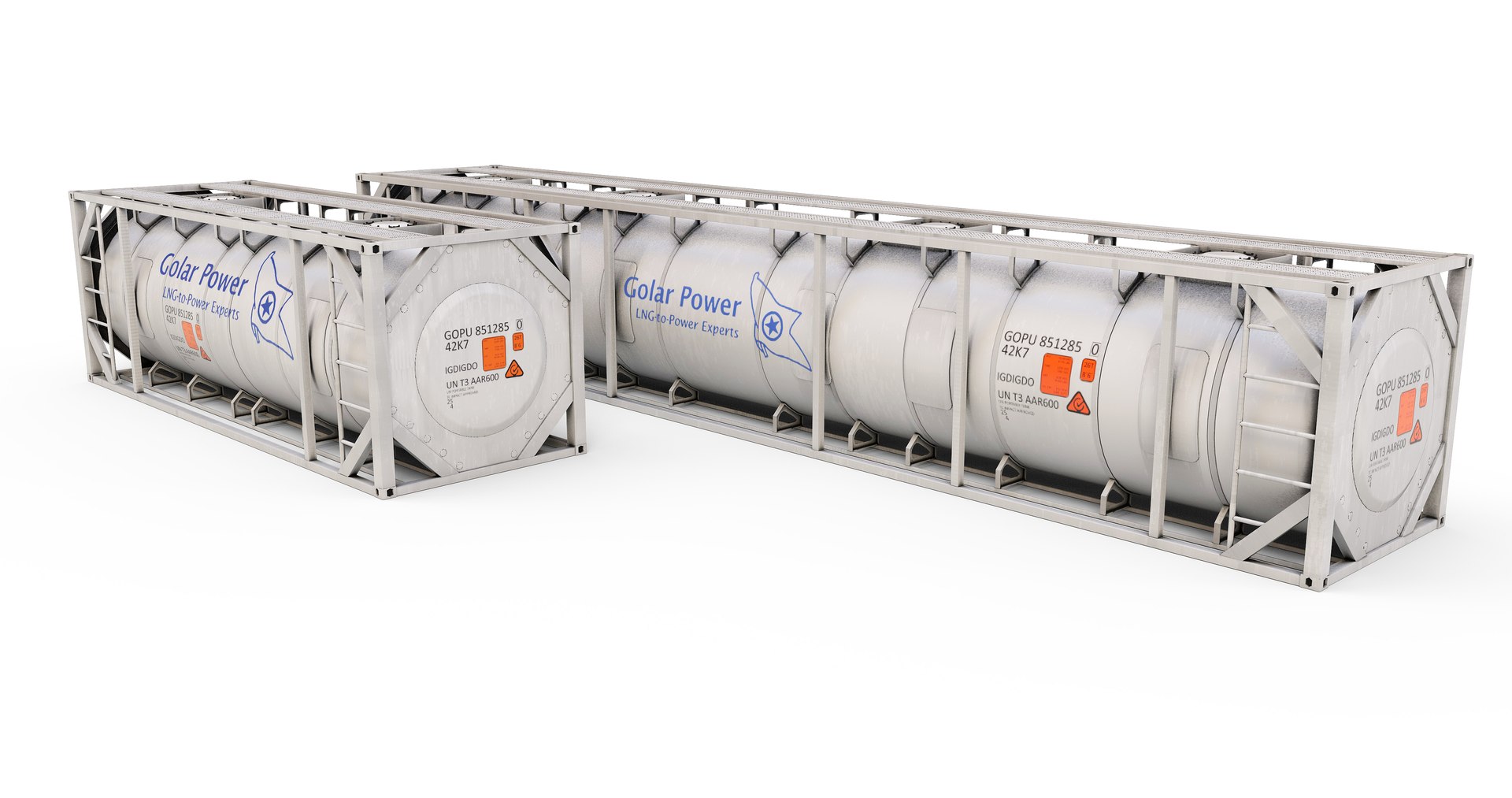 Tank Containers 3D Model - TurboSquid 2188748