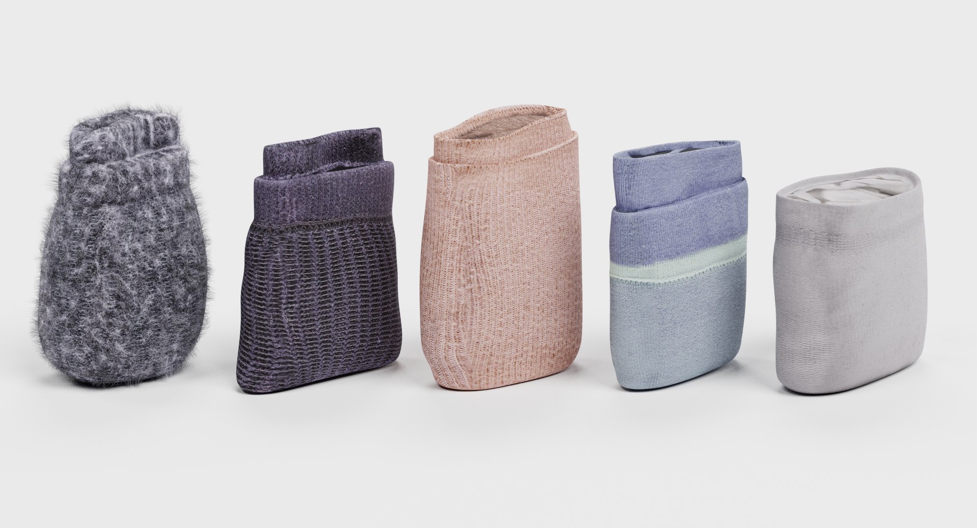 3D Socks Set - TurboSquid 2194098