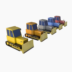 3D model heavy equipment package