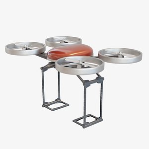 Flying Delivery Drone model