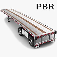 FlatBed Trailer Benson PBR
