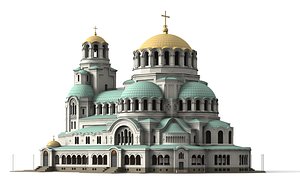 alexander nevsky cathedral 3d model