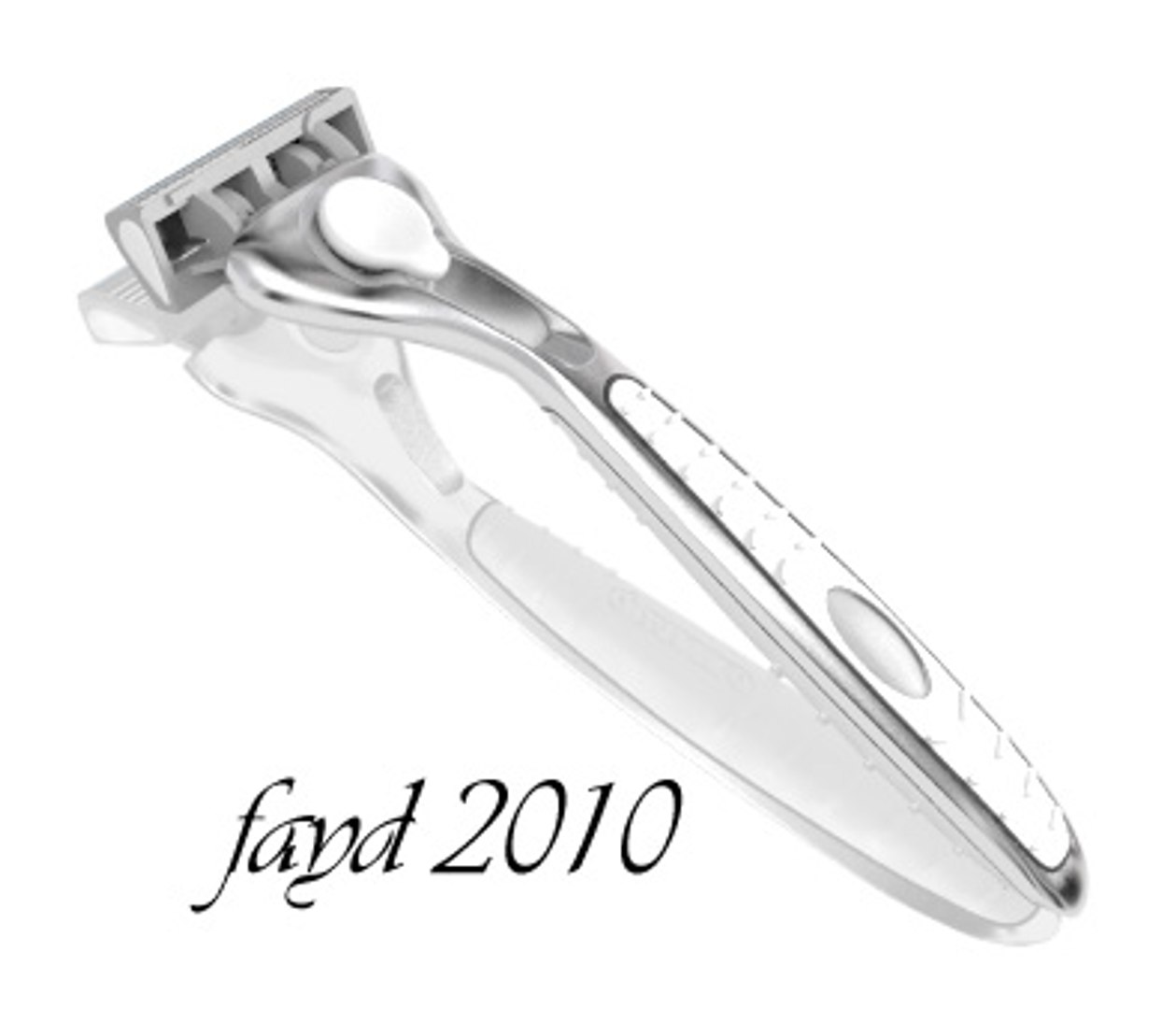 New Schick Quattro Razor 3d Model