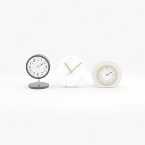 3D Decorative Clock Table