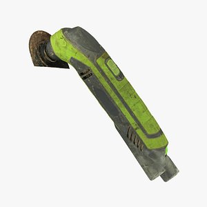 Oscillating Tool Raw Scanned 3D model