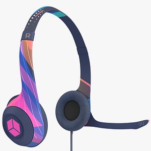 gamer headphones headset 3D