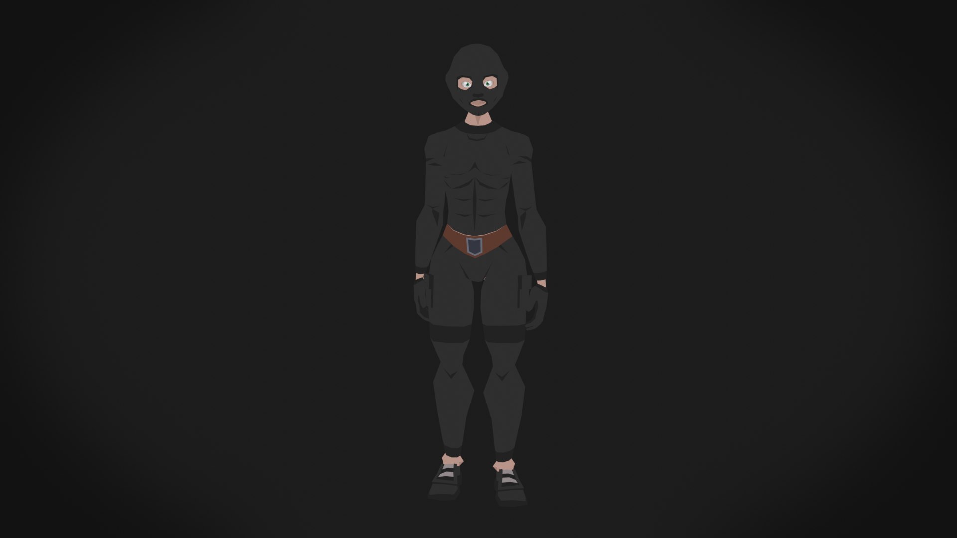 3D Model Colorly - Robber Guy - Game Ready - Rigged - Customizable ...