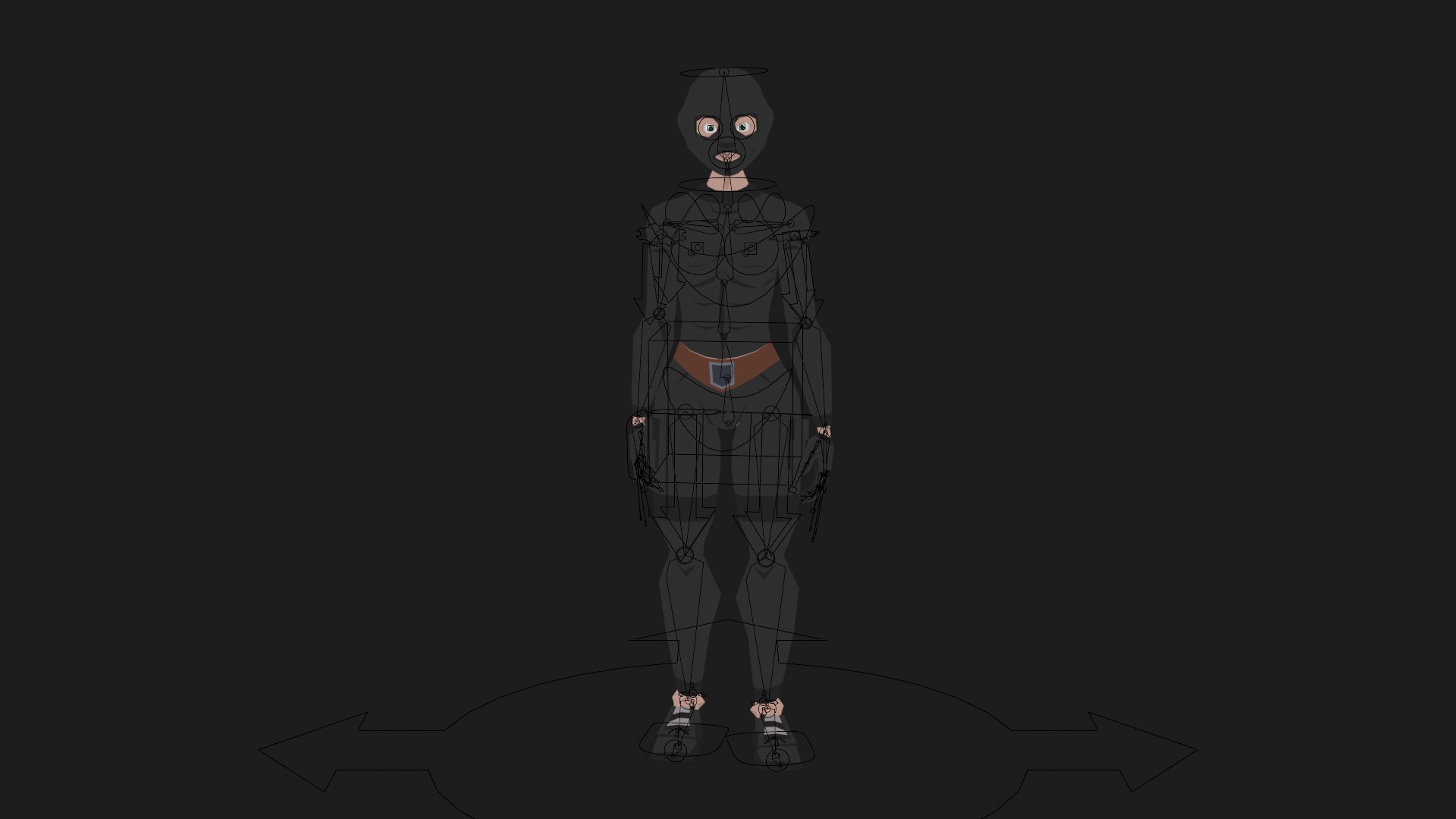 3D Model Colorly - Robber Guy - Game Ready - Rigged - Customizable ...
