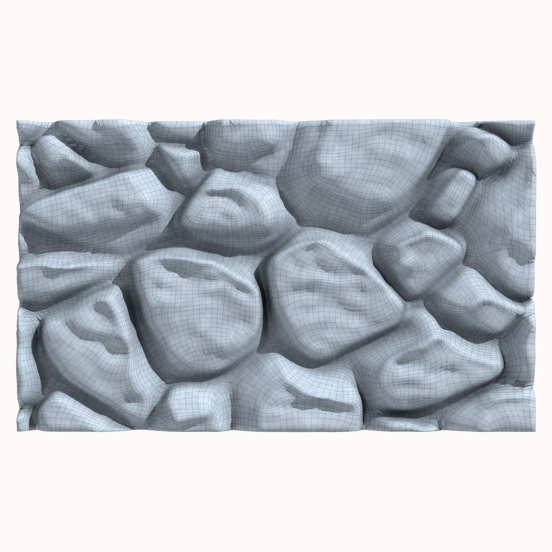 Stone Wall 172 3D - TurboSquid 2385164