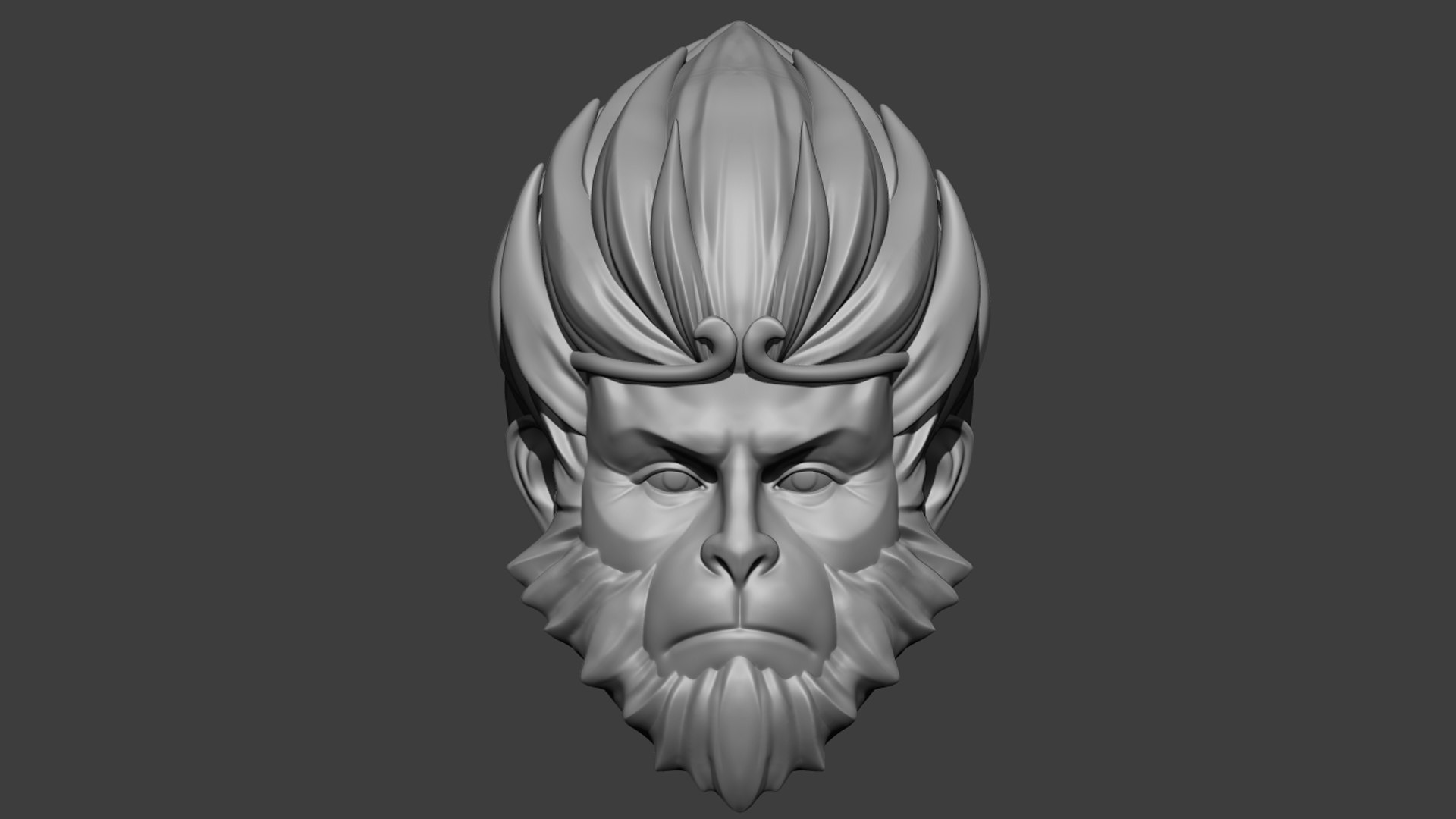 3D Monkey King Model - TurboSquid 1675305