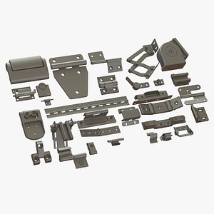 30 Hinge Collection 01 3D model