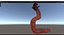 Hell worm 3D model