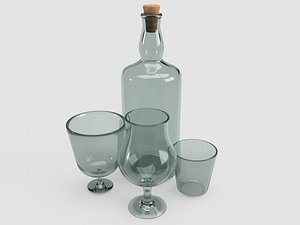 Bottle and Tumbler