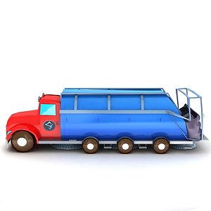 Garbage Cartoon Truck