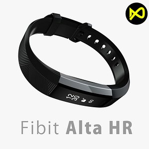 Fitbit Alta HR Black Steel