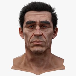 Sean Realistic model of male head 3D model