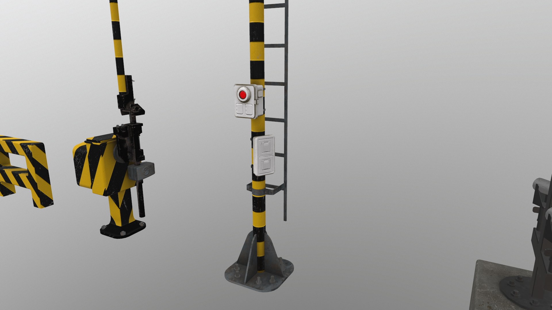3D Model Japan Train Railway Signalling - TurboSquid 1916233