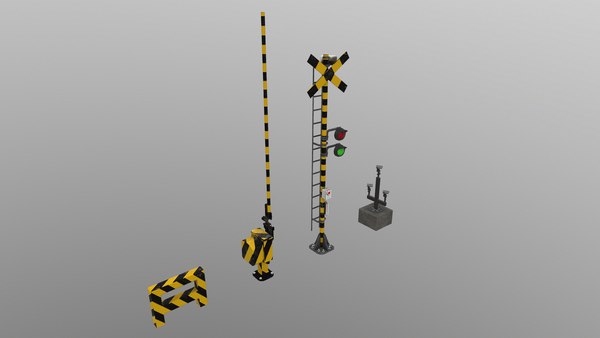 modelo 3d Japan Train Railway Signalling - TurboSquid 1916233