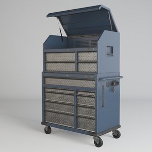 3D Mobile Tool Chest Combo 4 PBR