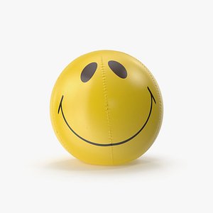 3D Smile Beach Ball Inflatable