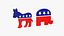 Logo partii symboli USA