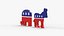 Logo partii symboli USA