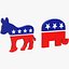 Logo partii symboli USA